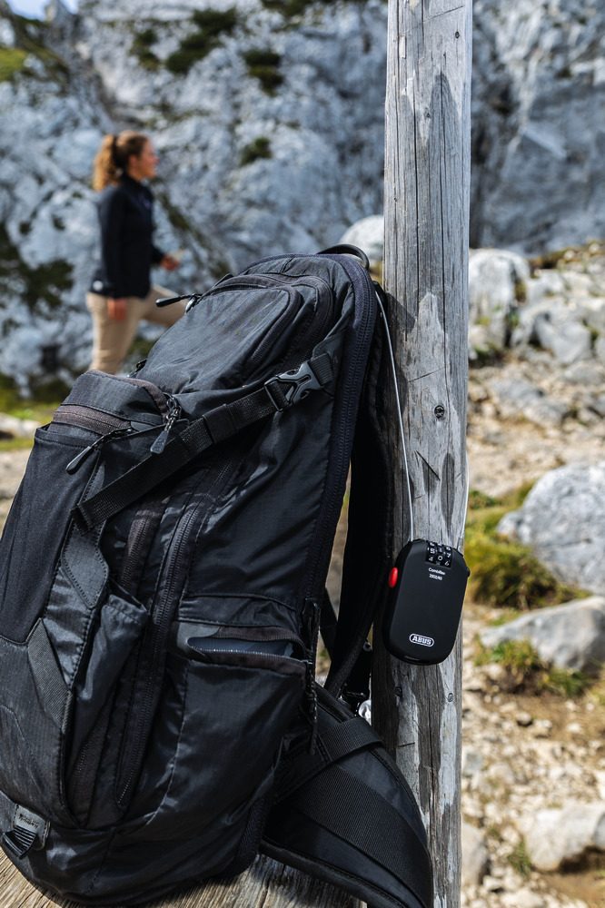 Abus Combi flex 2501 Lås til El løbehjul - 60cm wire